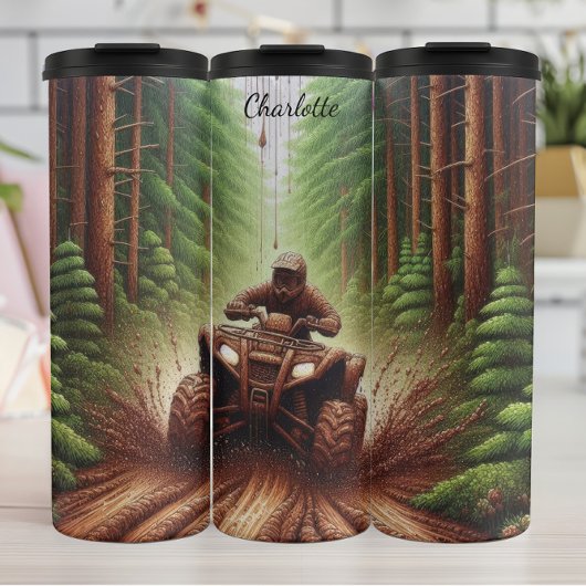 ATV Mudding: Bos-off-road-sensatie Thermosbeker