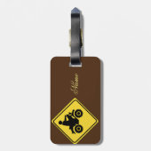 ATV Mudding Sign Thunder_Cove Bagagelabel (Achterkant verticaal)