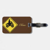 ATV Mudding Sign Thunder_Cove Bagagelabel (Achterkant horizontaal)