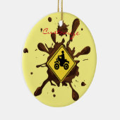 ATV Mudding Sign Thunder_Cove Keramisch Ornament (Rechts)