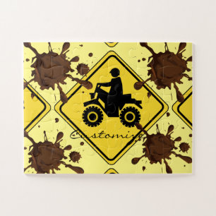 ATV Mudding Sign Thunder_Cove Legpuzzel