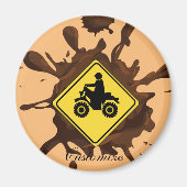 ATV Mudding Sign Thunder_Cove Magneet (Voorkant)