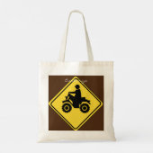ATV Mudding Sign Thunder_Cove Tote Bag (Achterkant)