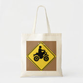 ATV Mudding Sign Thunder_Cove Tote Bag (Voorkant)