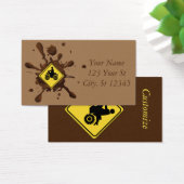 ATV Mudding Sign Thunder_Cove Visitekaartje (Bureau)