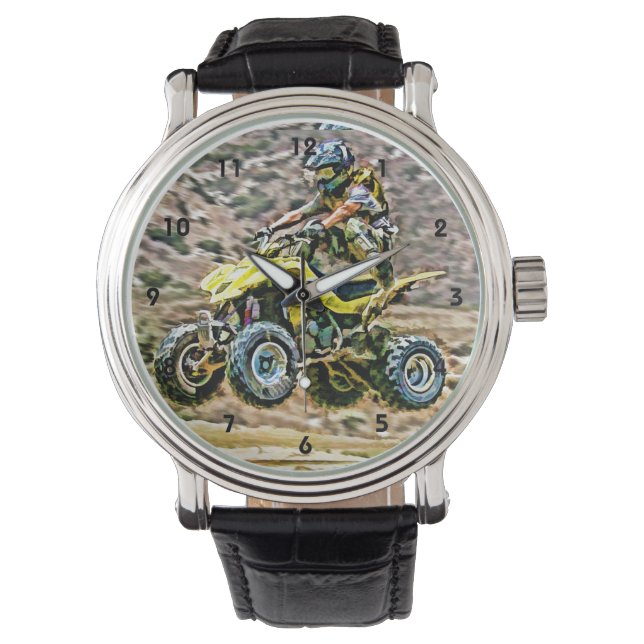 ATV Off Road Running Horloge (Voorkant)