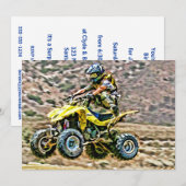 ATV Off Road Running Kaart (Voorkant / Achterkant)