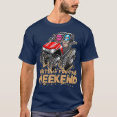ATV Off Road Side by Side Wating for the T-shirt (Voorkant)