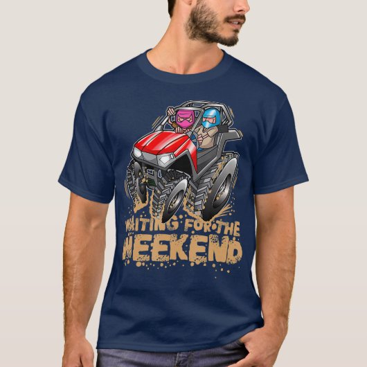 ATV Off Road Side by Side Wating for the T-shirt (Voorkant)