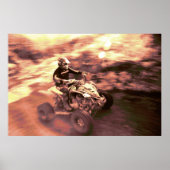 ATV offroad-races Poster (Voorkant)