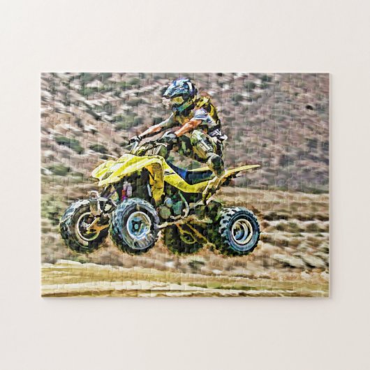 ATV Offroad Running Legpuzzel (Horizontaal)