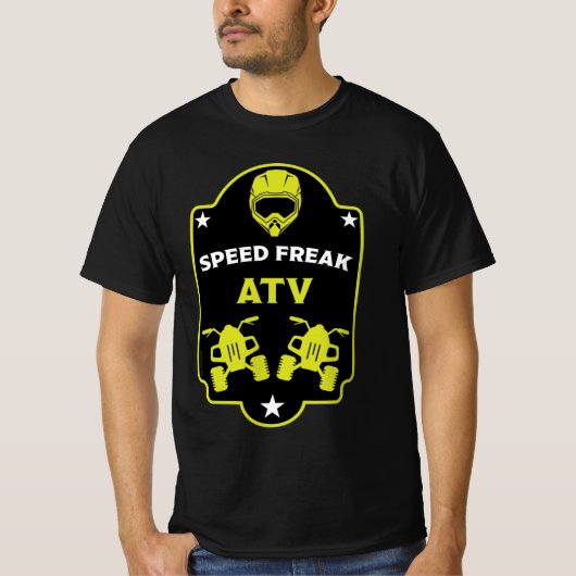 Atv quad avonturen T-Shirt (Voorkant)