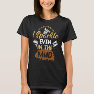 ATV Quad Biker Vierwieler Vintage I Fonkelend Zelf T-shirt
