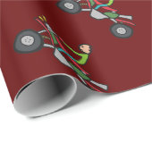 ATV Quad Biking Cadeaupapier (Rol Hoek)