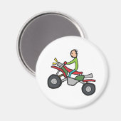 ATV Quad Biking Magneet (Voorkant / Achterkant)