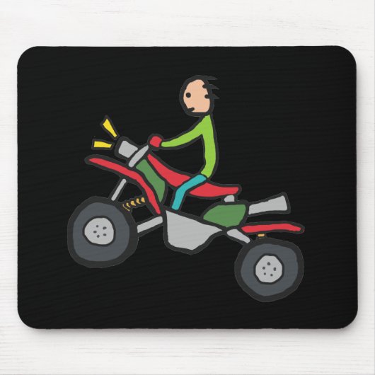 ATV Quad Biking Muismat (Voorkant)