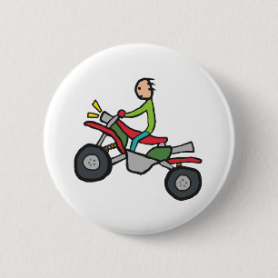 ATV Quad Biking Ronde Button 5,7 Cm