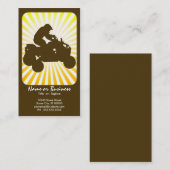 atv : retrorrays : visitekaartje (Voorkant / Achterkant)