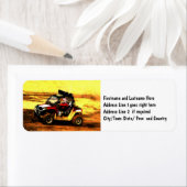 ATV Rider - All Terrain Extreme Motorsports Etiket (Insitu)