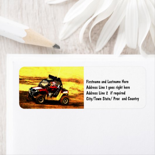 ATV Rider - All Terrain Extreme Motorsports Etiket (Insitu)