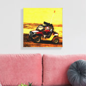 ATV Rider Canvas Afdruk (Insitu (Woonkamer))