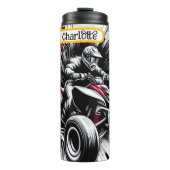 ATV-rijder: Exploderende actie-sensatie Thermosbeker (Voorkant)