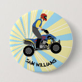 ATV RONDE BUTTON 7,6 CM (Voorkant)