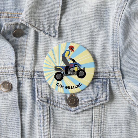 ATV RONDE BUTTON 7,6 CM (In situ)