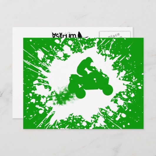 atv splatz briefkaart (Voorkant / Achterkant)