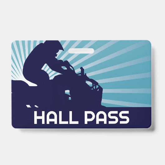 ATV-springleraar-hall-passeerbewijs Badge (Voorzijde)