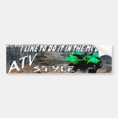 ATV STYLE STICKER (Voorkant)
