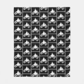 ATV-symbool Fleece Deken (Voorkant)