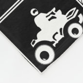 ATV-symbool Fleece Deken (Hoek)