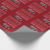 ATV Ugly KerstSweater Cadeaupapier (Hoek)