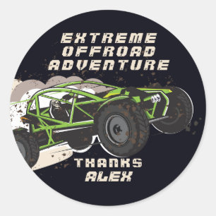 ATV UTV Offroad Adventure Extreme Sports Car Club Ronde Sticker