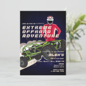 ATV UTV Offroad Avontuur Extreme Sporten Auto Club Kaart (Staand voorkant)