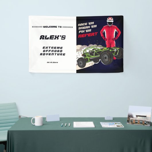 ATV UTV Offroad Extreme Car Adventure Club Welkom Spandoek (Beurs)