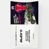 ATV UTV Offroad Extreme Car Adventure Club Welkom Spandoek (Verticaal)