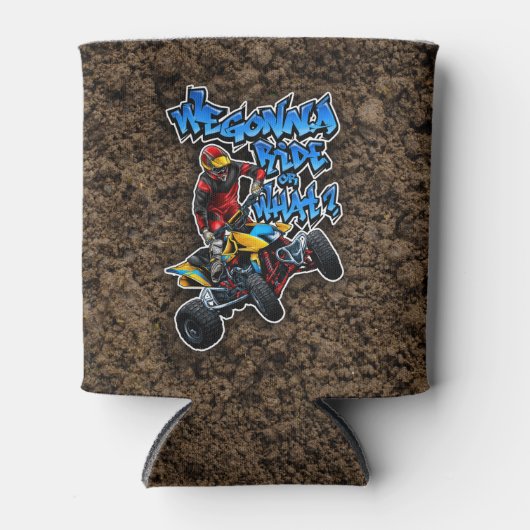 ATV - We gaan naar de weg of wat? Blikjeskoeler (Voorkant)