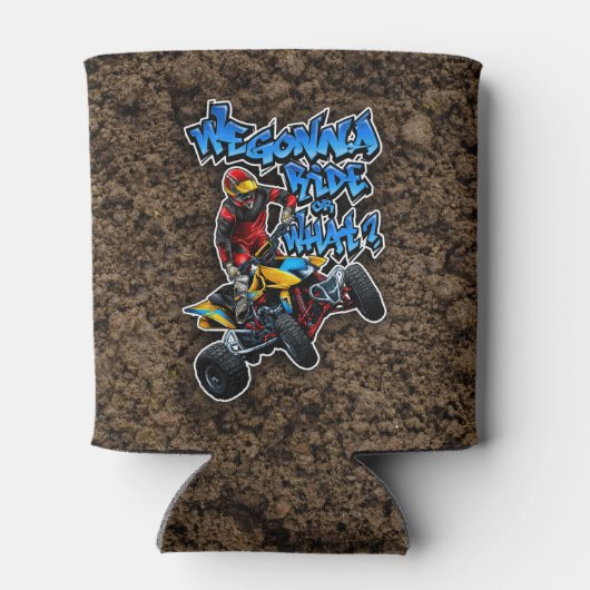 ATV - We gaan naar de weg of wat? Blikjeskoeler (Achterkant)