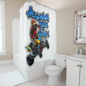 ATV - We gaan naar de weg of wat? Douchegordijn (In situ)