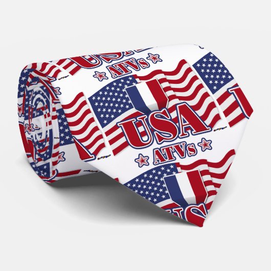 ATV's USA Stropdas (Opgerold)