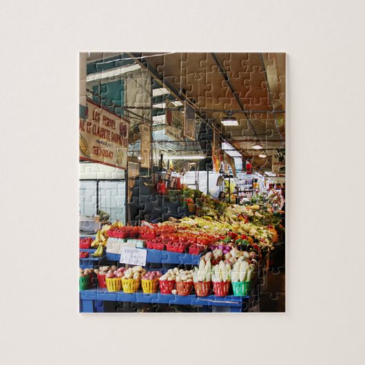 Atwater Market Montreal Canada Puzzle Legpuzzel (Verticaal)
