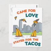 ATX: Kame for Love/Stayed for the Tacos Briefkaart (Voorkant / Achterkant)