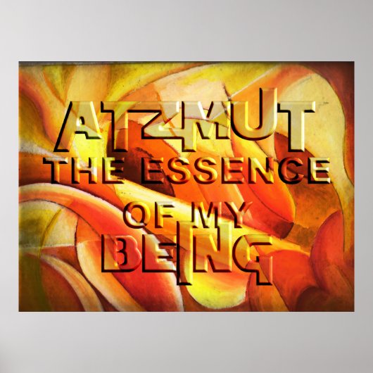 Atzmut Poster (Voorkant)