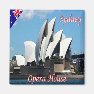 AU - Australië - Sydney - Opera House Magneet