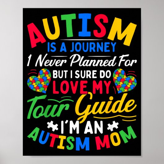 Au Awareness Moeders Reis Vrouwen Poster (Voorkant)