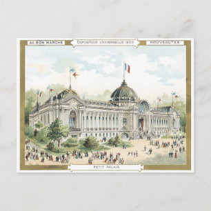 Au Bon Marche' 1900 Palais Victoriaans Briefkaart