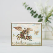 Au Bon Marche' 1900 Palais Victoriaans Briefkaart (Staand voorkant)