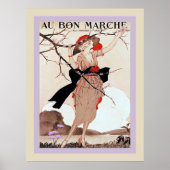Au Bon Marché ~  Adverteren Poster (Voorkant)